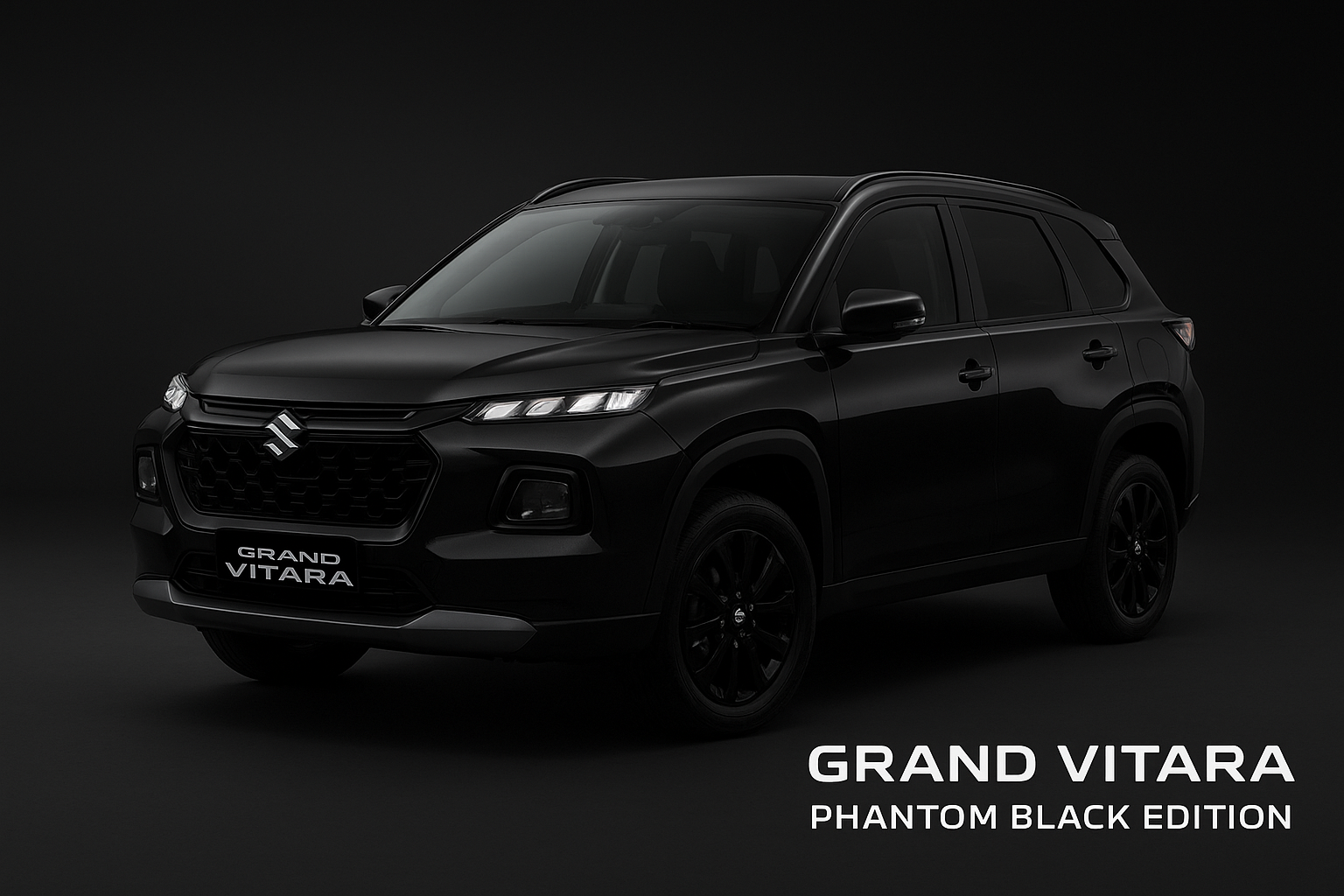 Grand Vitara Phantom Black Edition India launch