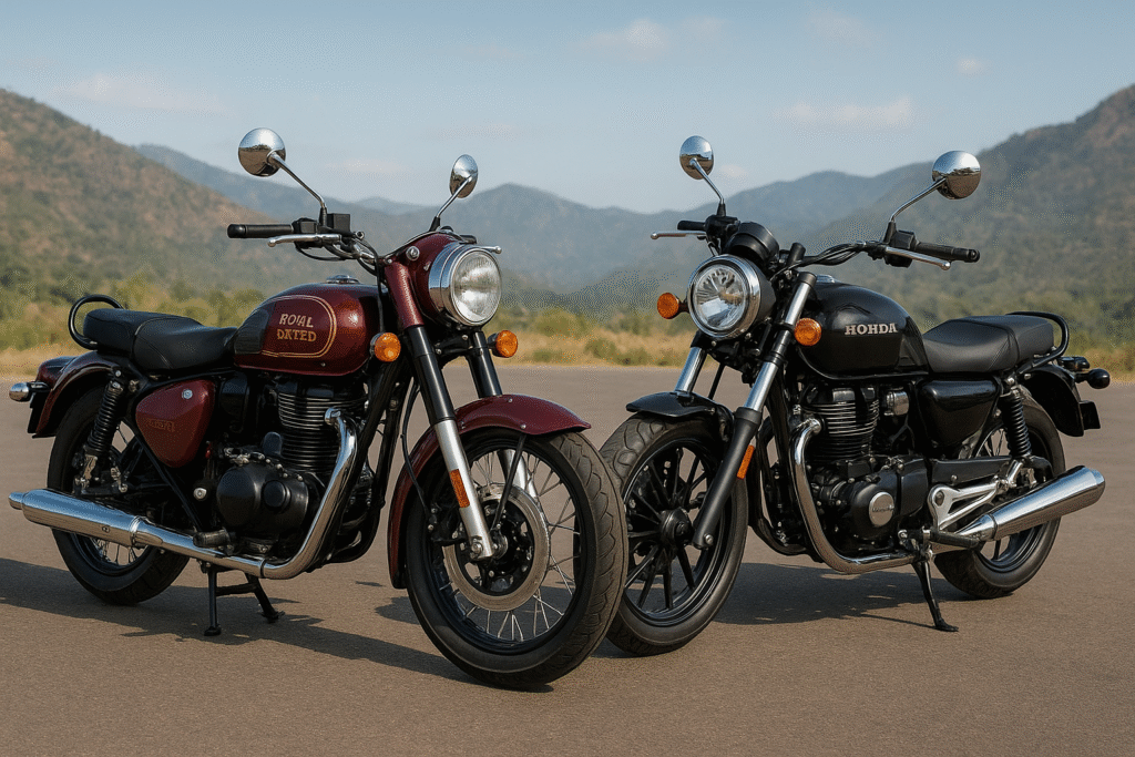 Royal Enfield Classic 350 vs Honda CB350: Detailed Comparison